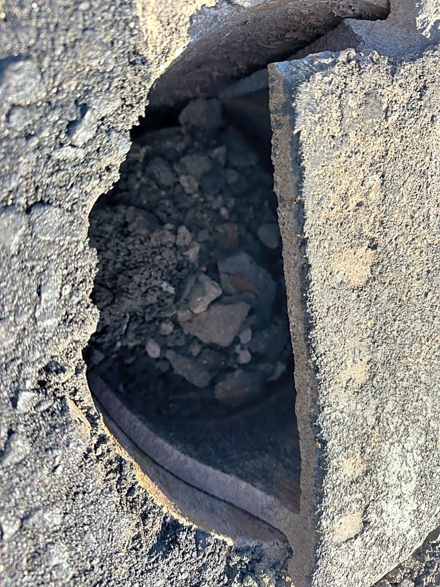 Image submitted with report