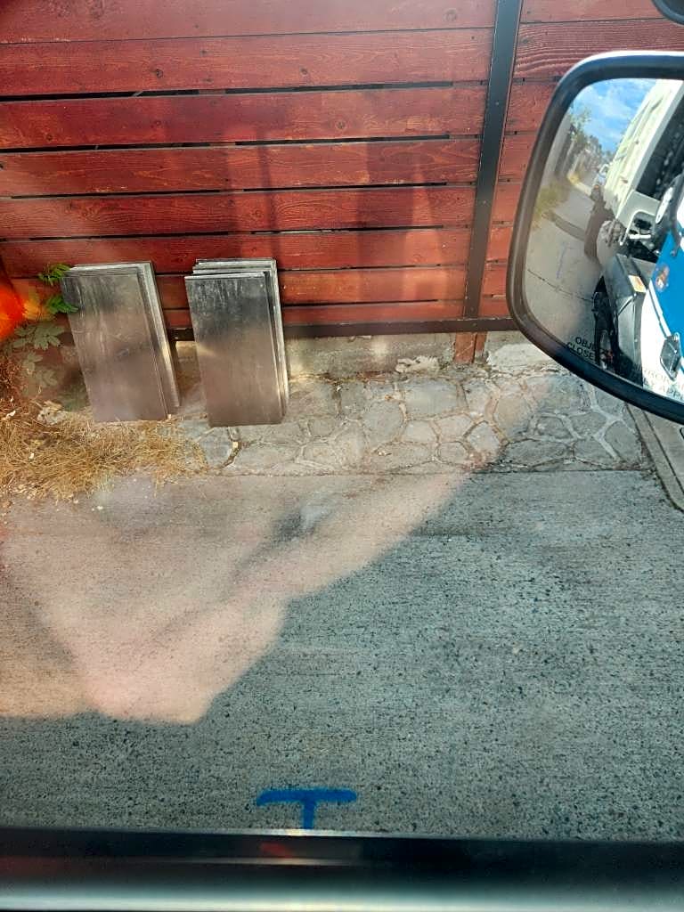 Image submitted with report