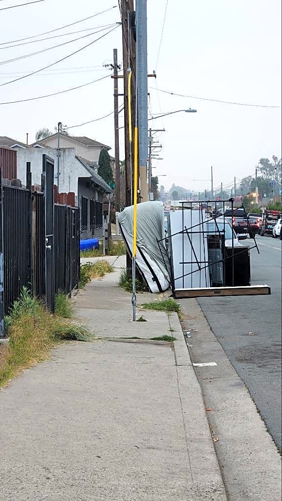 Image submitted with report