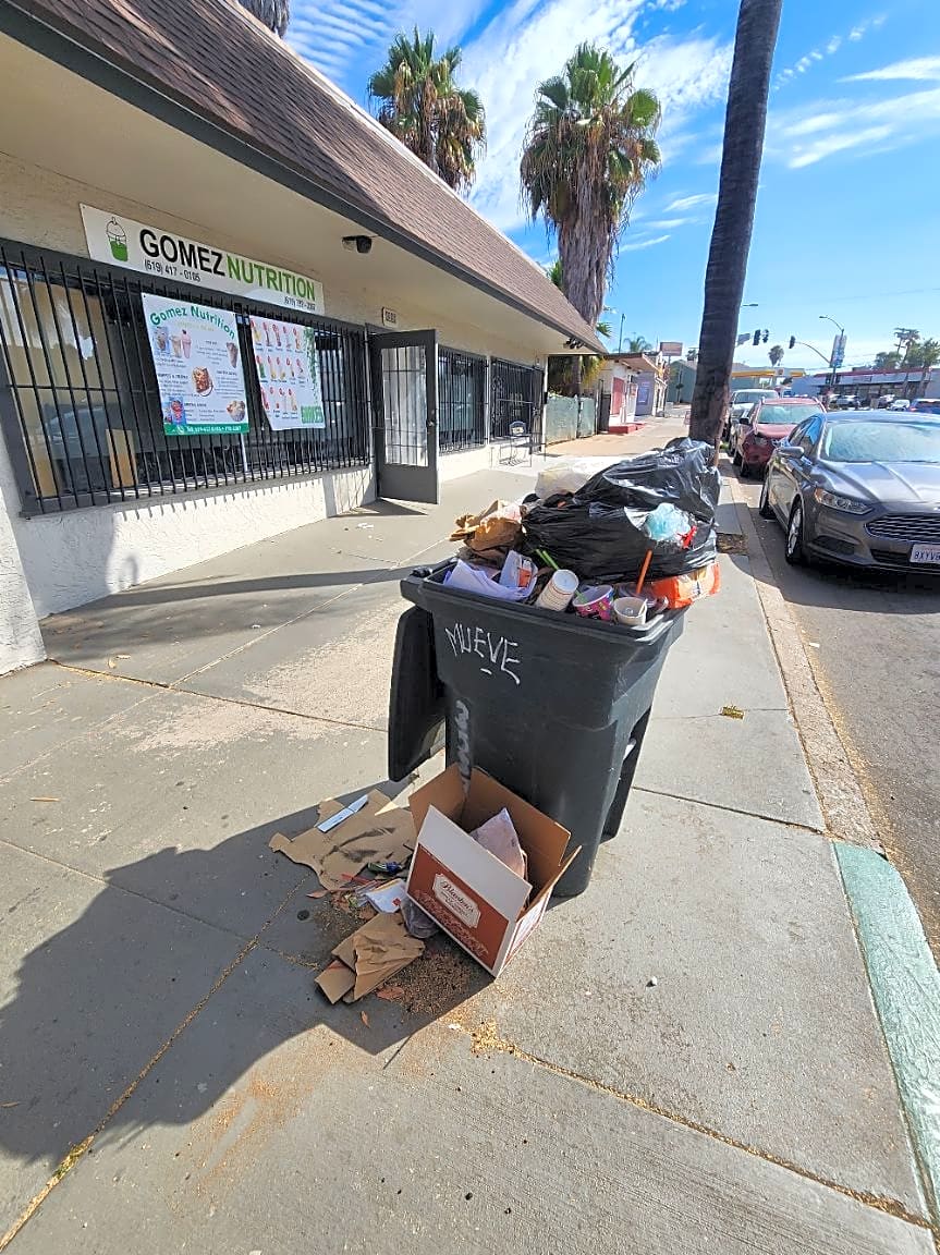 Image submitted with report