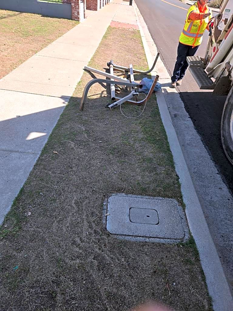 Image submitted with report