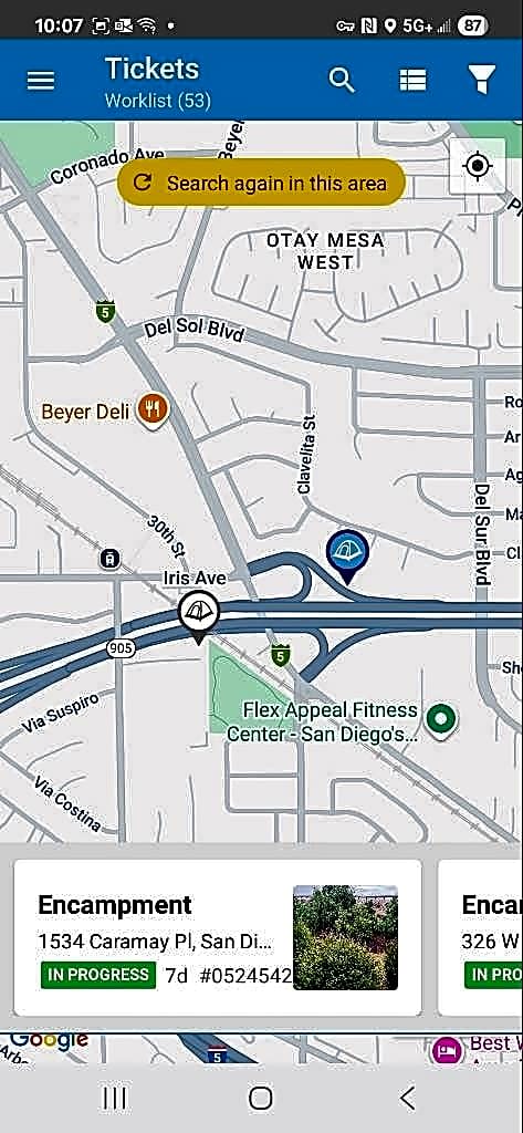 Image submitted with report