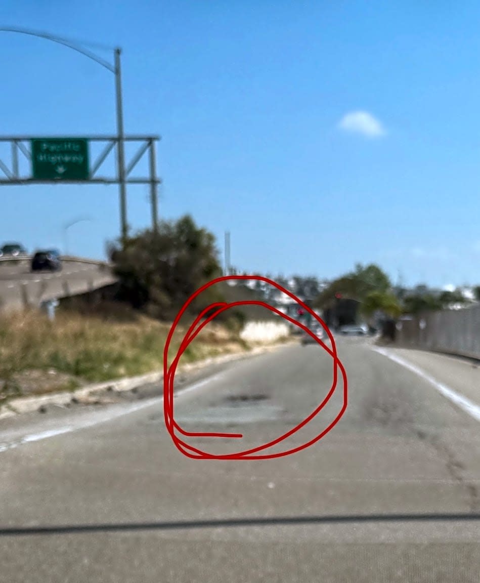 Image submitted with report