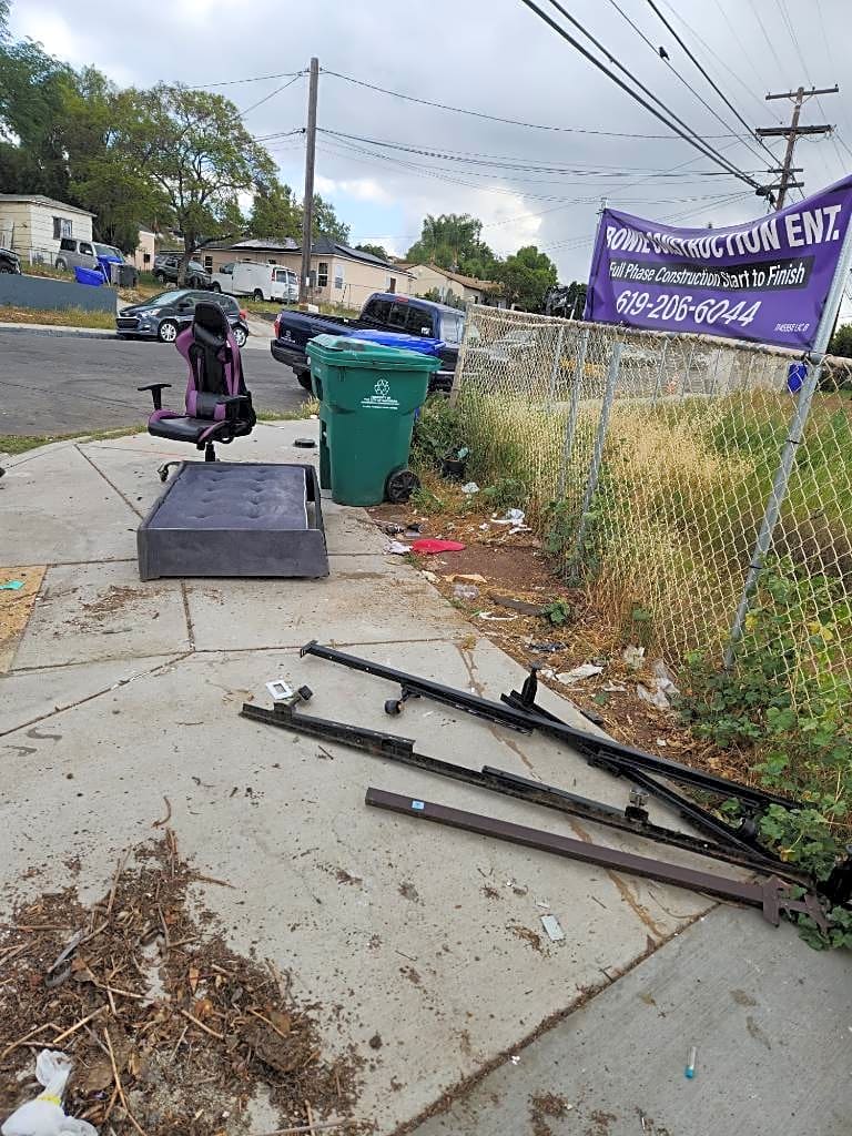 Image submitted with report