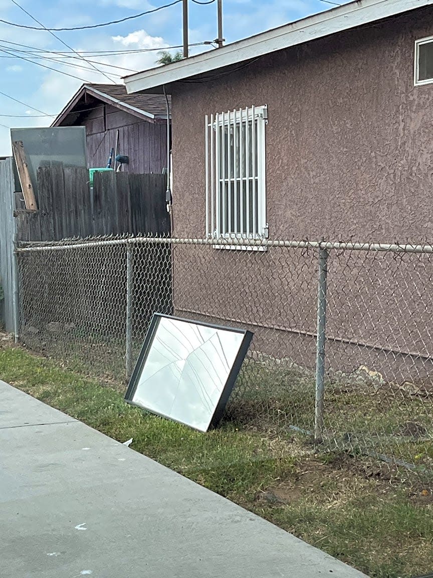 Image submitted with report