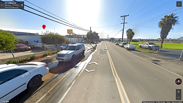 Image submitted with report