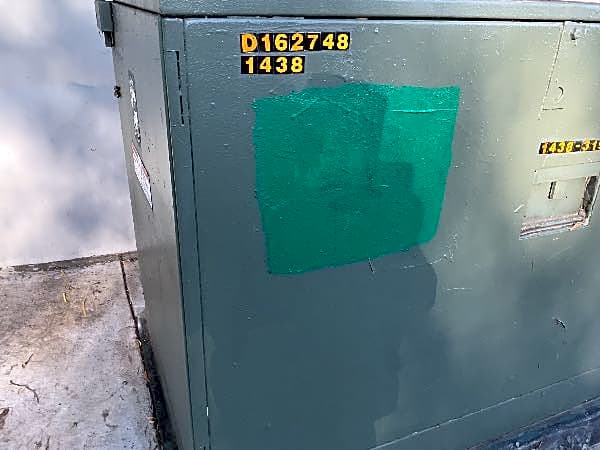Image submitted with report
