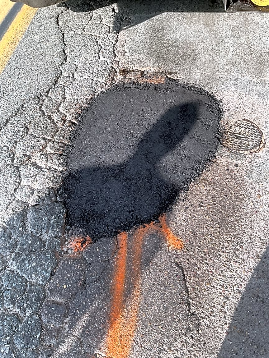 Image submitted with report