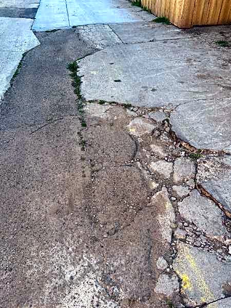 Image submitted with report