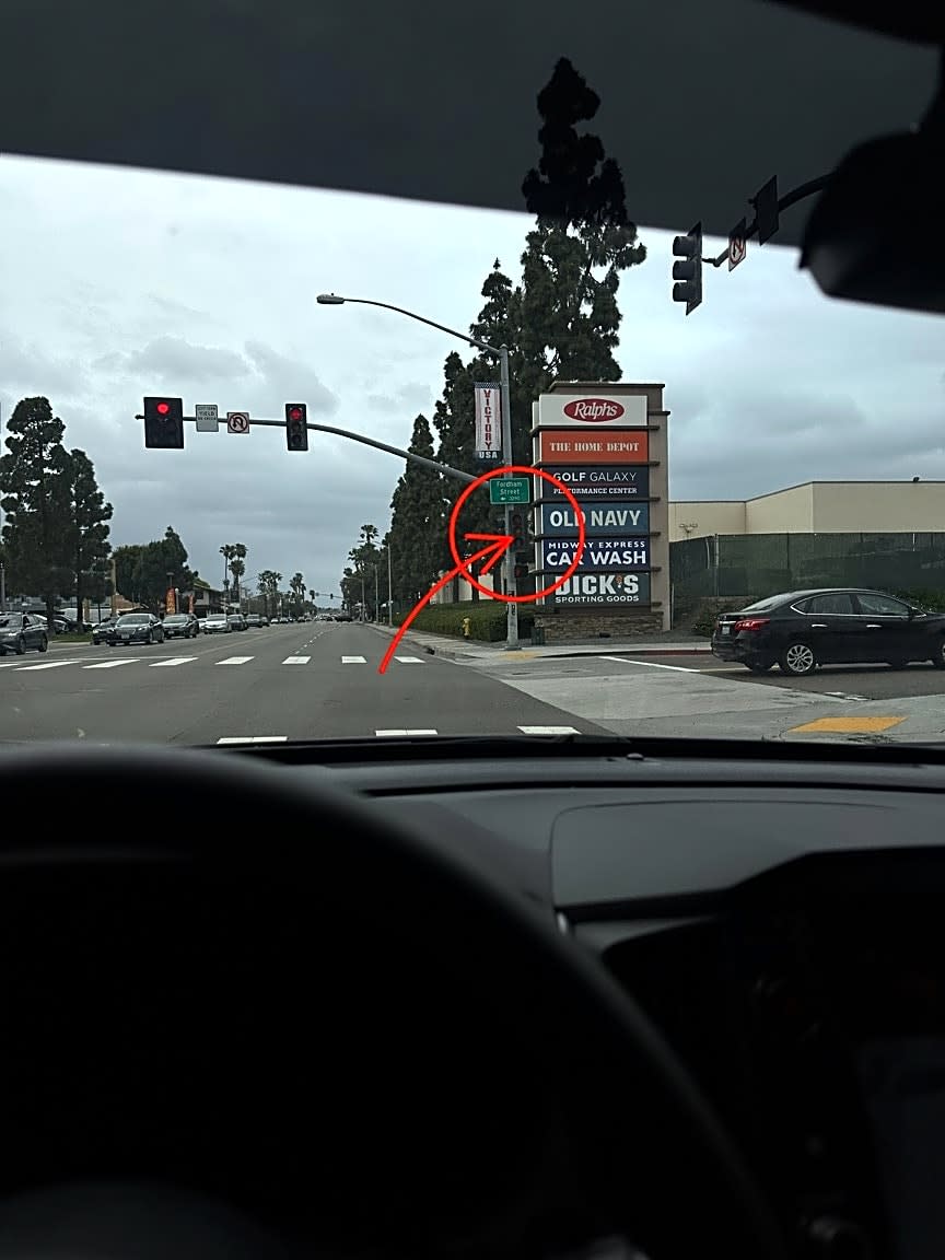 Image submitted with report