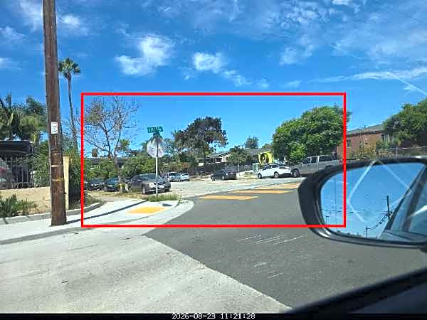 Image submitted with report