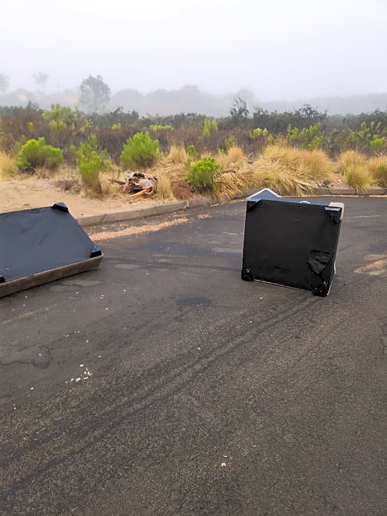 Image submitted with report