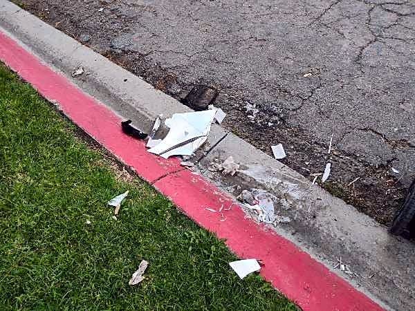 Image submitted with report