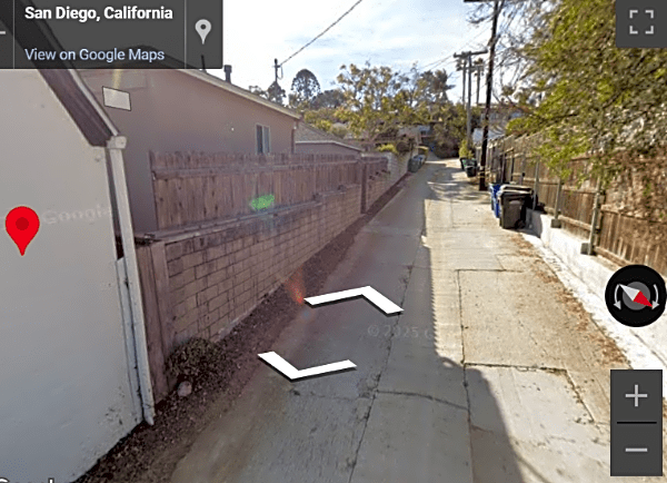 Image submitted with report