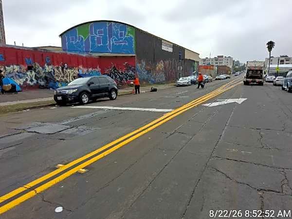 Image submitted with report
