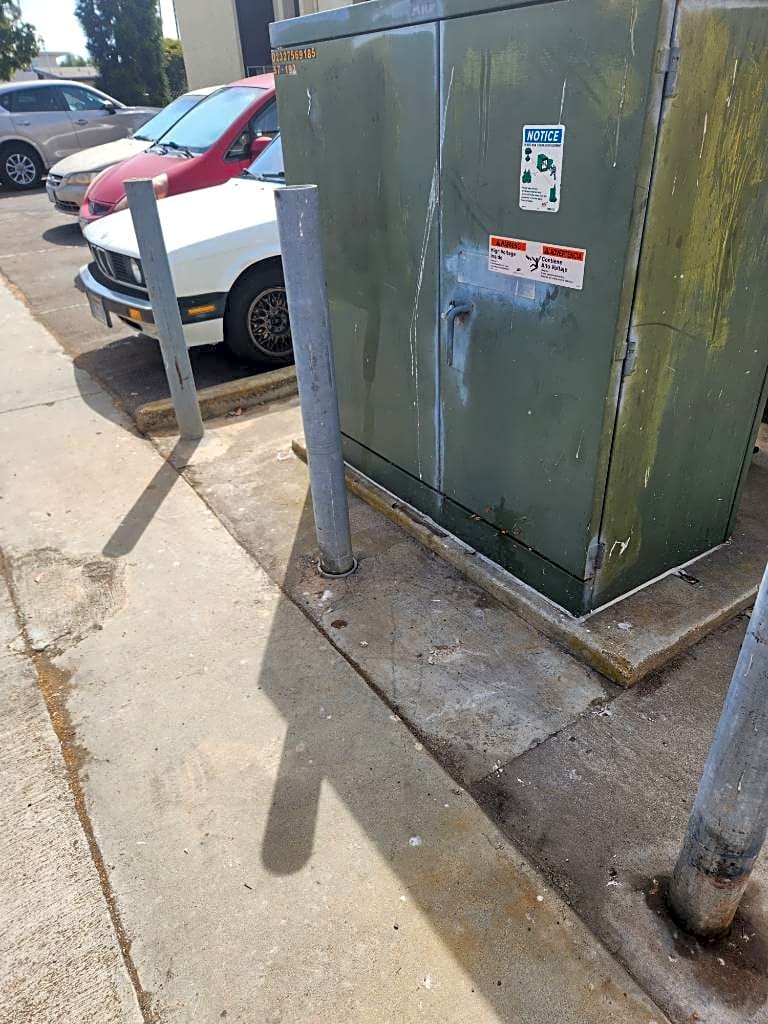 Image submitted with report