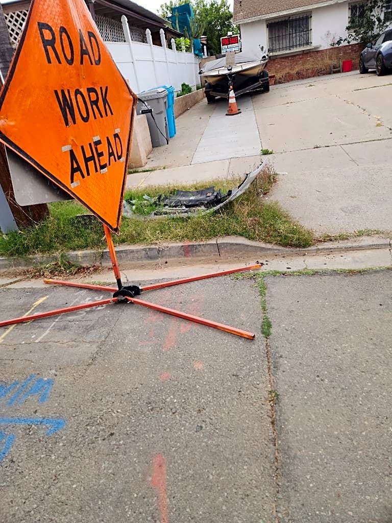 Image submitted with report