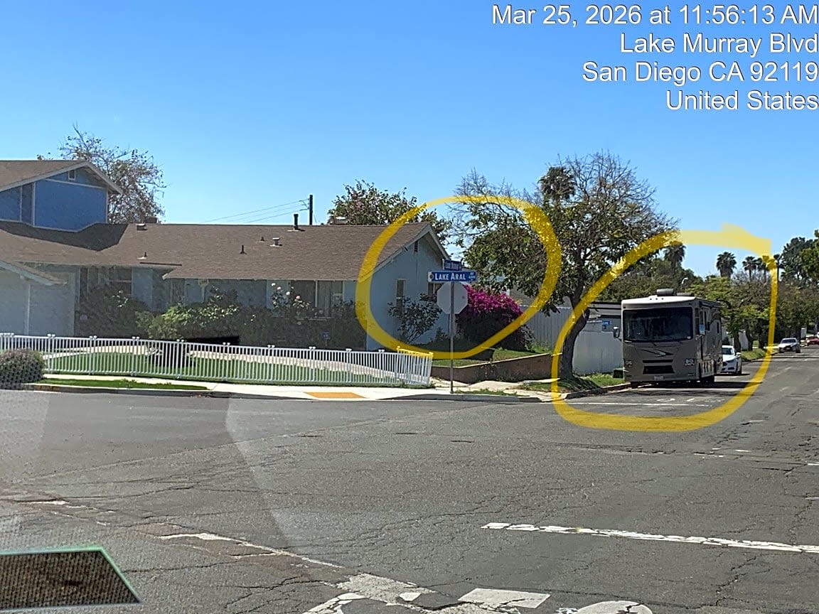 Image submitted with report