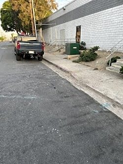 Image submitted with report