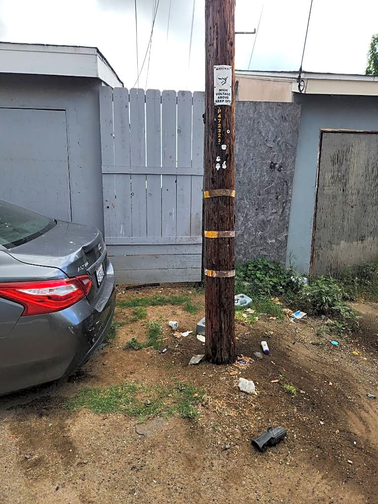 Image submitted with report