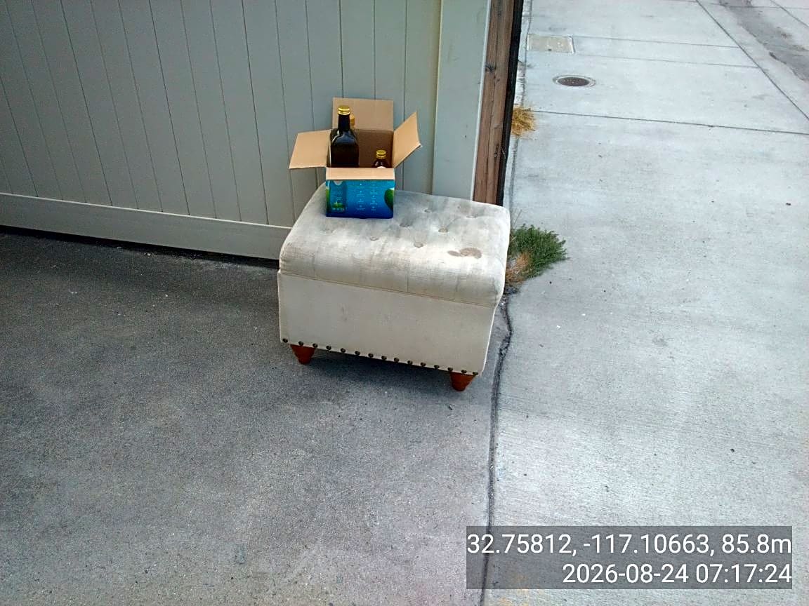 Image submitted with report
