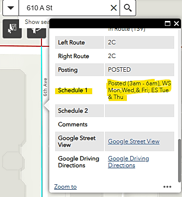 Image submitted with report