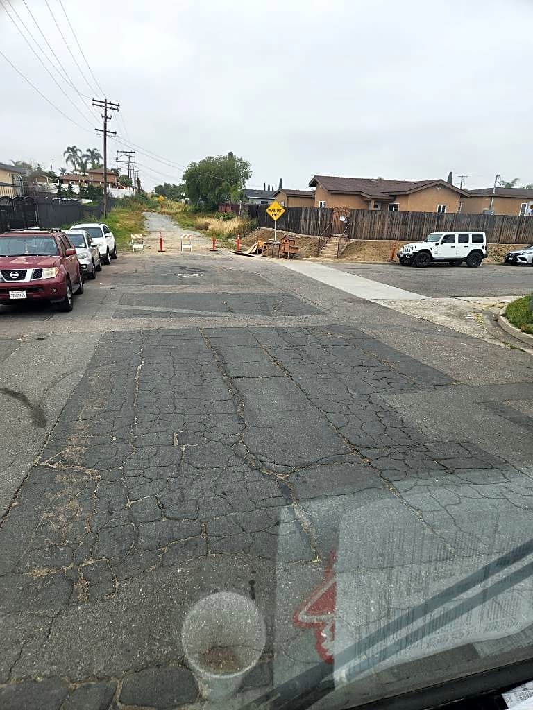 Image submitted with report