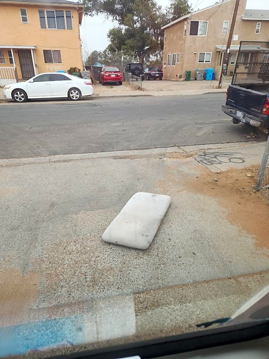 Image submitted with report
