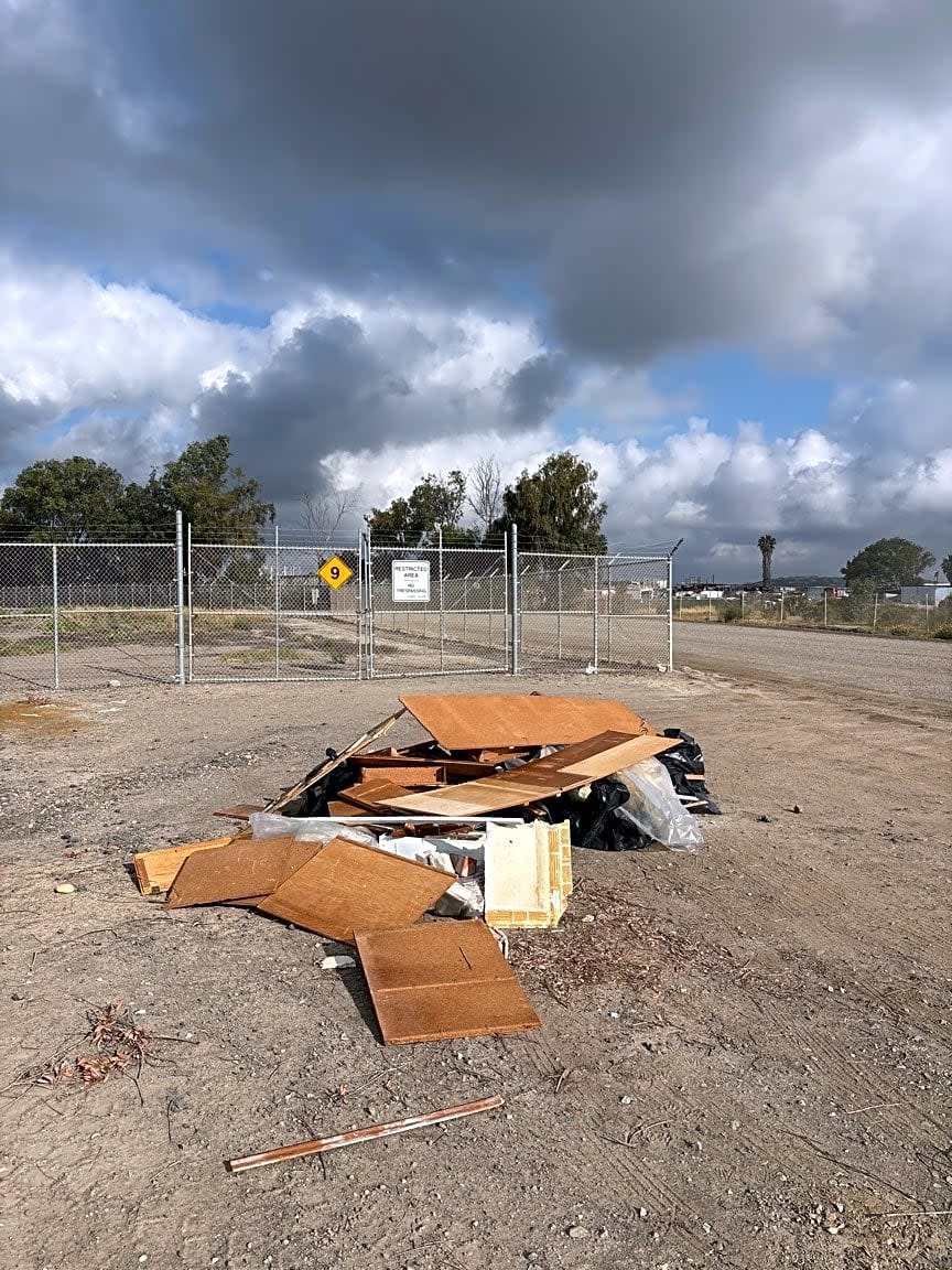 Image submitted with report