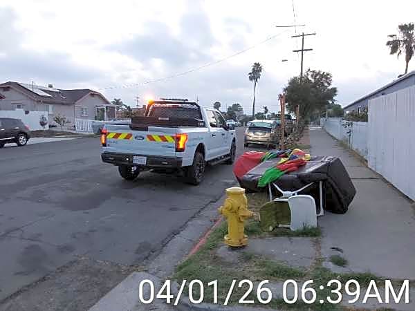 Image submitted with report