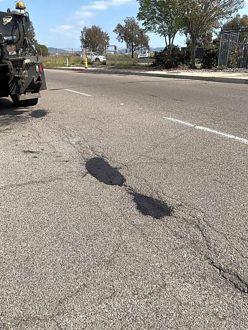 Image submitted with report