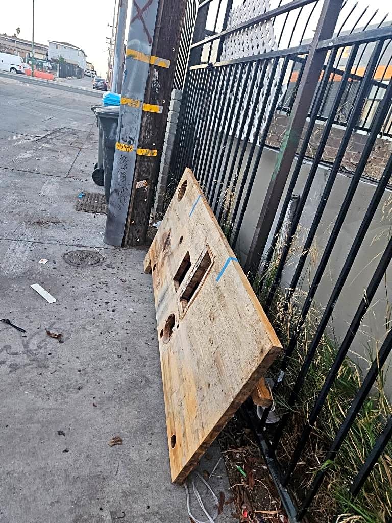 Image submitted with report