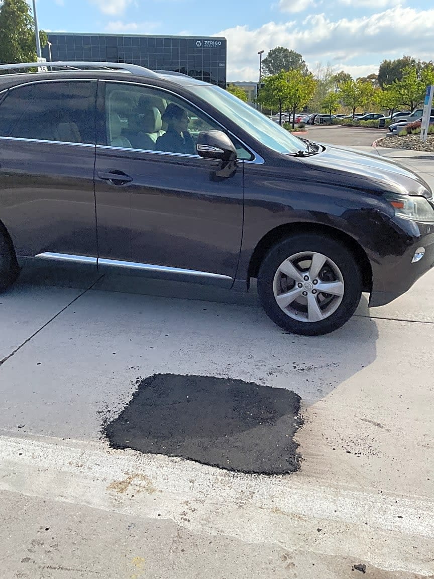 Image submitted with report