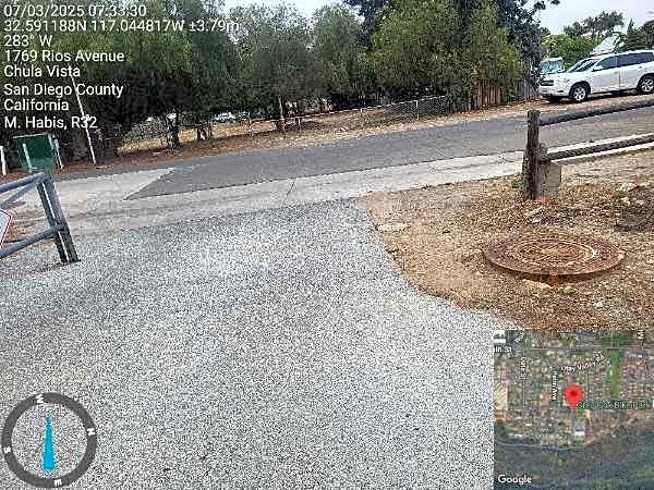 Image submitted with report