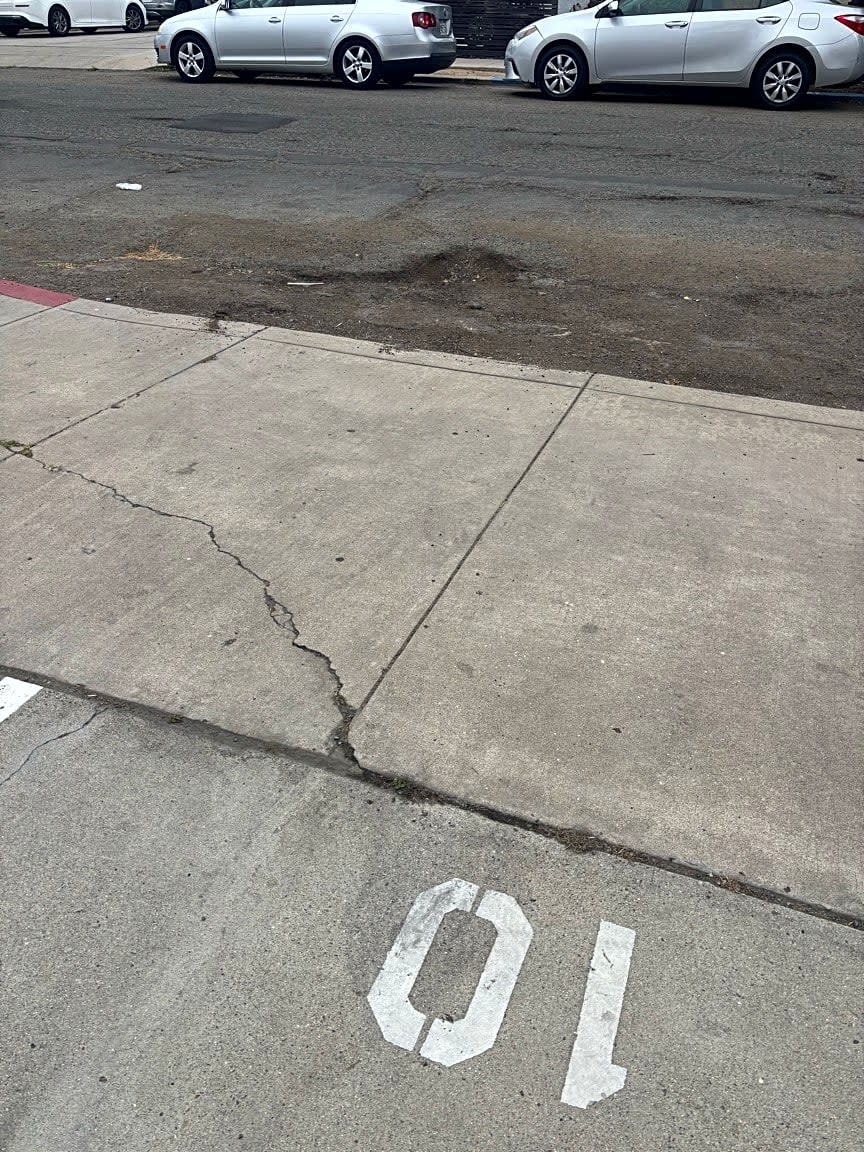 Image submitted with report