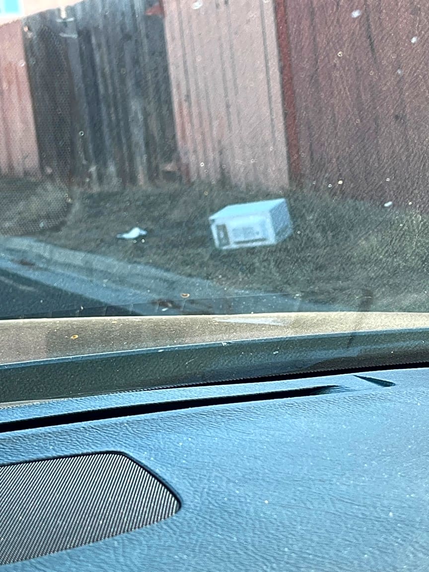 Image submitted with report