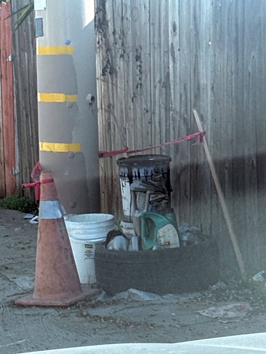 Image submitted with report