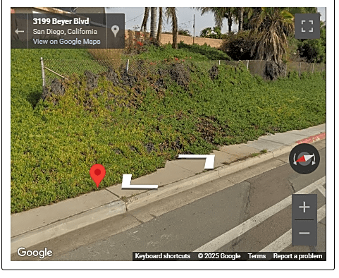 Image submitted with report