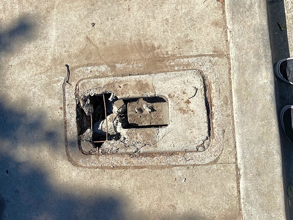 Image submitted with report