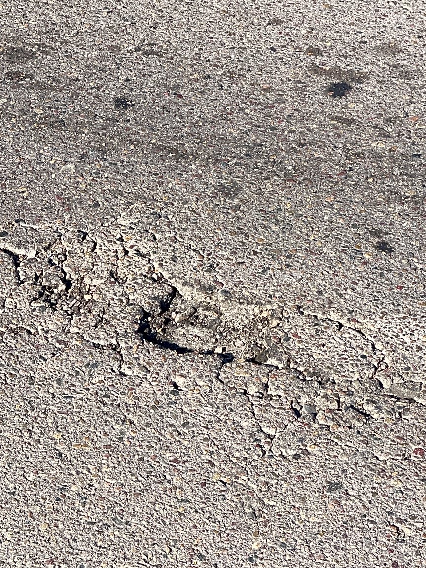 Image submitted with report