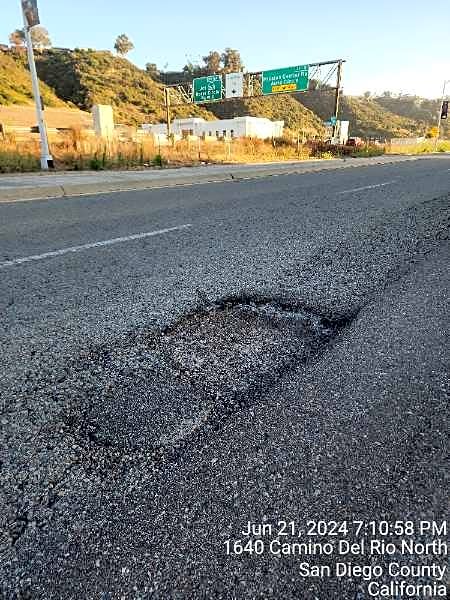 Image submitted with report