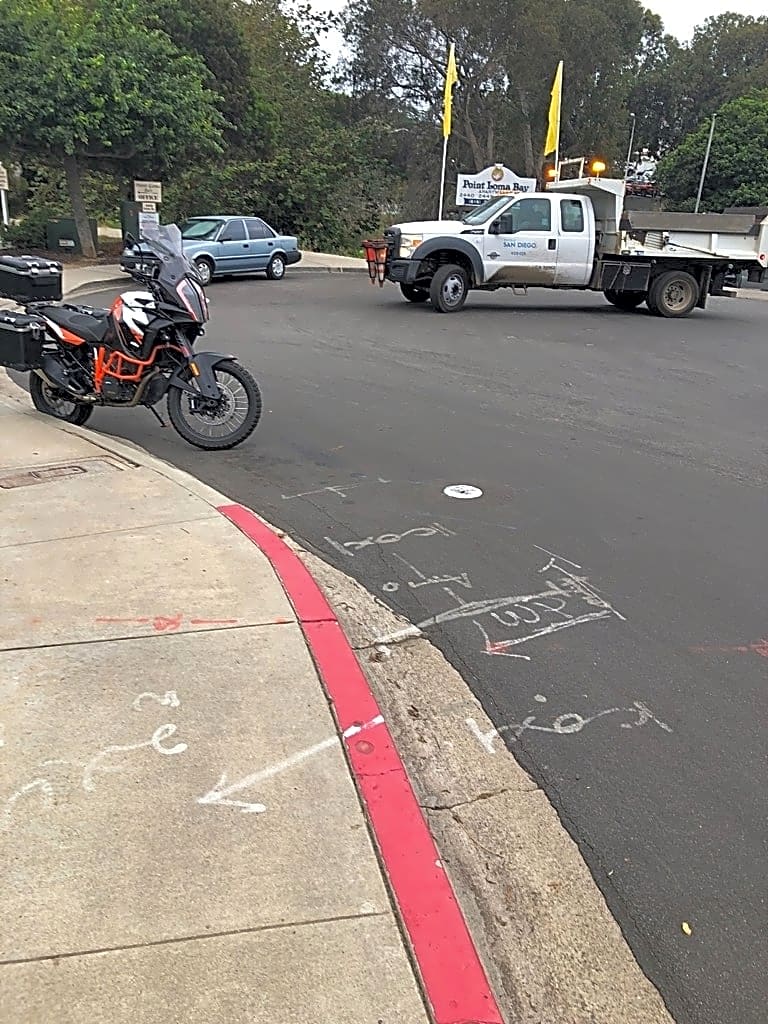 Image submitted with report