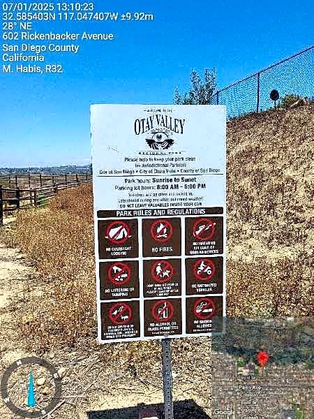 Image submitted with report