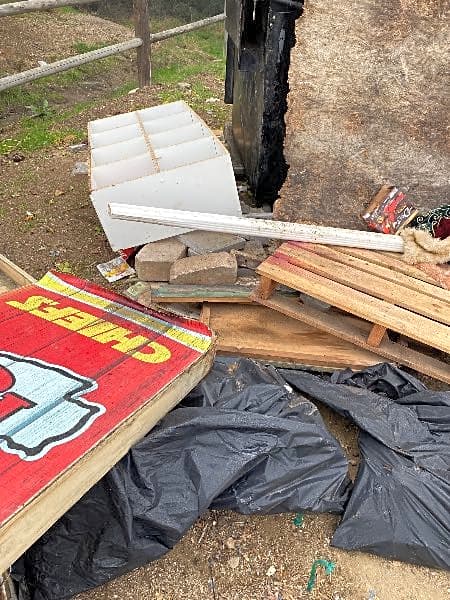 Image submitted with report