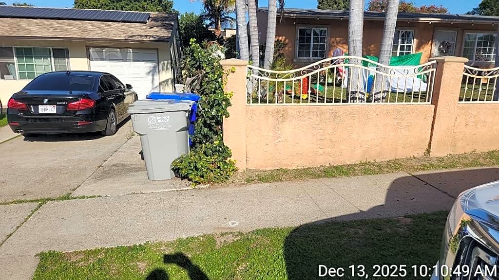 Image submitted with report