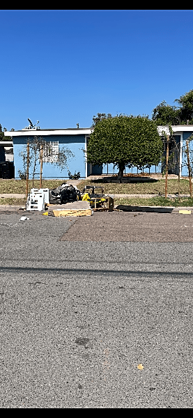 Image submitted with report